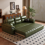 Load image into Gallery viewer, 89.7'' Cat Scratch-Resistant Sofa Bed Hidden Storage Convertible Design Durable Comfort