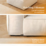 Load image into Gallery viewer, Modern Double-Sided Sectional Sofa in Skin-Friendly Cat-Scratch Fabric with Latex Support