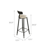 Load image into Gallery viewer, Black and White Finish Marble Surface Home Coffee Bar Table Set