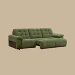Load image into Gallery viewer, 126.7'' Modern Power Reclining Fabric Sofa Remote Control Adjustable Deep Seat Lounge Couch