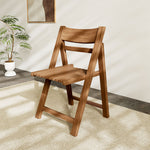 Load image into Gallery viewer, 4PCS Solid Wood Folding Dining Chair Modern Minimalist Style Multi-functional Design