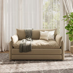 Load image into Gallery viewer, 66'' Convertible Folding Sofa Chair One-Click Bed Soft Sponge Padding Modern Minimalist Style