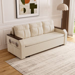Load image into Gallery viewer, 83'' Modern Convertible Sofa Bed with Storage Contemporary Upholstered Sleeper Sofa