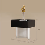 Load image into Gallery viewer, Luxury Smart Nightstand Bedside Table with Scratch-Resistant Leather & LED Lighting