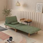 Load image into Gallery viewer, Stylish Minimalist Green Lounge Sofa Wooden Frame