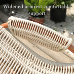Load image into Gallery viewer, Modern Outdoor Rocking Lounge Chair with Cushioned Seat and Woven Frame