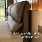 Load image into Gallery viewer, Contemporary Floating Platform Bed with LED Ambient Lighting & Upholstered Headboard