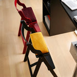 Load image into Gallery viewer, Modern Minimalist Counter Stool Solid Wood Bar Chair with Upholstered Seat 1 Piece
