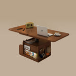 Load image into Gallery viewer, Modern Adjustable Lift-Top Coffee Table with Foldable Extendable Mobile Design
