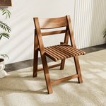 Load image into Gallery viewer, 4PCS Solid Wood Folding Dining Chair Modern Minimalist Style Multi-functional Design
