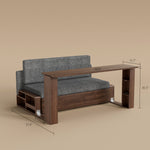 Load image into Gallery viewer, Modern Storage Sofa Bed with Lift-up Function Space-saving Design Elegant and Practical