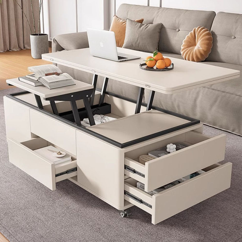 Multifunctional Lift-Top Coffee Table 2-in-1 Dining and Work Desk