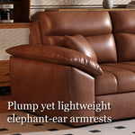 Load image into Gallery viewer, 89.7'' Cat Scratch-Resistant Sofa Bed Hidden Storage Convertible Design Durable Comfort