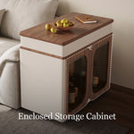 Load image into Gallery viewer, Modern Lift Top Coffee Table with Storage Extendable Wooden Coffee Table with Open Shelves Multi-Functional Living Room Table