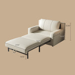 Load image into Gallery viewer, 35.4''/78.74'' Convertible Sofa Bed Modern Minimalist Design Space Saving Comfort Quick Transformation