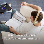 Load image into Gallery viewer, Modern Curved Lounge Chair Soft Upholstered Accent Chair Deep Seat Minimalist Armchair