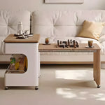 Load image into Gallery viewer, Modern Multi-Functional Coffee Table with Foldable Lift-Top Rotatable & Extendable Design