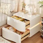 Load image into Gallery viewer, Modern Smart Nightstand with One-Touch Control Ambient LED Base