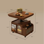 Load image into Gallery viewer, Modern Adjustable Lift-Top Coffee Table with Foldable Extendable Mobile Design