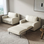 Load image into Gallery viewer, 35.4''/78.74'' Convertible Sofa Bed Modern Minimalist Design Space Saving Comfort Quick Transformation