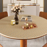 Load image into Gallery viewer, 47.2'' Sintered Stone Dining Table Modern Luxury Heat Resistant Surface Metal Base Modern Minimalist Design