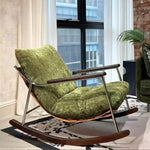 Load image into Gallery viewer, 39.3'' Rocking Lounge Chair Modern Design with Comfortable Cushions Ergonomic Support for Relaxation