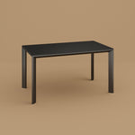 Load image into Gallery viewer, 54.6''/ 62.4'' Dining Table Modern Style Elegant Design Spacious Surface for Dining and Gathering