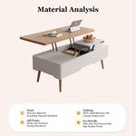 Load image into Gallery viewer, Lift-Top Multifunctional Coffee Table Smart Storage & Modern Design