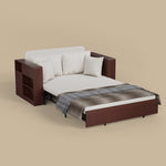 Load image into Gallery viewer, Modern Multifunctional Sofa Bed with Electric Lift Coffee Table & Storage