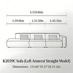 Load image into Gallery viewer, Modern Modular Washable Fabric Sectional Sofa