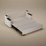 Load image into Gallery viewer, 83'' 3-Seater Pull-Out Sleeper Sofa with Storage & USB Port