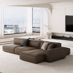 Load image into Gallery viewer, Modern Modular Top-Grain Leather Sectional Sofa