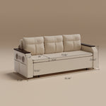 Load image into Gallery viewer, 83'' Modern Convertible Sofa Bed with Storage Contemporary Upholstered Sleeper Sofa