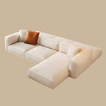Load image into Gallery viewer, Modern Double-Sided Sectional Sofa in Skin-Friendly Cat-Scratch Fabric with Latex Support