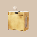 Load image into Gallery viewer, 73'' Murphy Fold-Out Dining Table with Sintered Stone Top Space-Saving