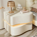 Load image into Gallery viewer, Modern Smart Nightstand with One-Touch Control Ambient LED Base