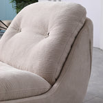 Load image into Gallery viewer, Modern Low Lounge Chair with Plush Cushioning and Rounded Silhouette