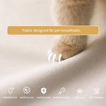 Load image into Gallery viewer, Convertible Sofa Bed Storage Drawer Soft Velvet Upholstery Solid Wood Frame