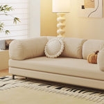 Load image into Gallery viewer, 70.8" Modern Minimalist Lounge Sofa Bed Convertible Daybed Detachable Cushions
