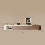 Load image into Gallery viewer, Modern Extendable TV Cabinet with Rounded Edges 3-Drawer Storage