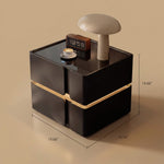 Load image into Gallery viewer, Smart Nightstand with Wireless Charging USB Ports & Motion Sensor Light