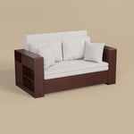 Load image into Gallery viewer, Modern Multifunctional Sofa Bed with Electric Lift Coffee Table & Storage