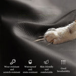 Load image into Gallery viewer, 89.7'' Cat Scratch-Resistant Sofa Bed Hidden Storage Convertible Design Durable Comfort