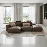 Load image into Gallery viewer, Modern Modular Top-Grain Leather Sectional Sofa