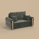 Load image into Gallery viewer, Modern Smart Sofa Bed with Built-in Electric Lift Coffee Table and Storage