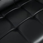 Load image into Gallery viewer, Luxury Sofa Black Genuine Leather Electric Power Recliner with Smart Voice Control for Ultimate Comfort