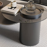 Load image into Gallery viewer, Modern Irregular Coffee Table Set Cloud-Shaped with Glass Accent Top Sculptural Base for Contemporary Living Rooms