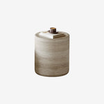 Load image into Gallery viewer, Modern Faux Travertine Round Coffee Table Set Minimalist Stone Texture Nesting Accent Tables