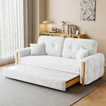 Load image into Gallery viewer, Convertible sofa bed with lift coffee table styled in a modern living room setup