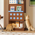 Load image into Gallery viewer, Modern Modular Storage Cabinet Pet Friendly Sideboard Multi Functional Cabinet